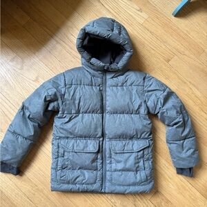 Kids Gray Puffer Jacket -All in Motion